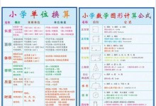 小学生单位换算表大全（学习基础数学知识，轻松掌握各种单位换算）