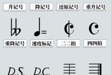 五线谱符号图案及名称图解（解读五线谱符号，轻松掌握音乐之门）